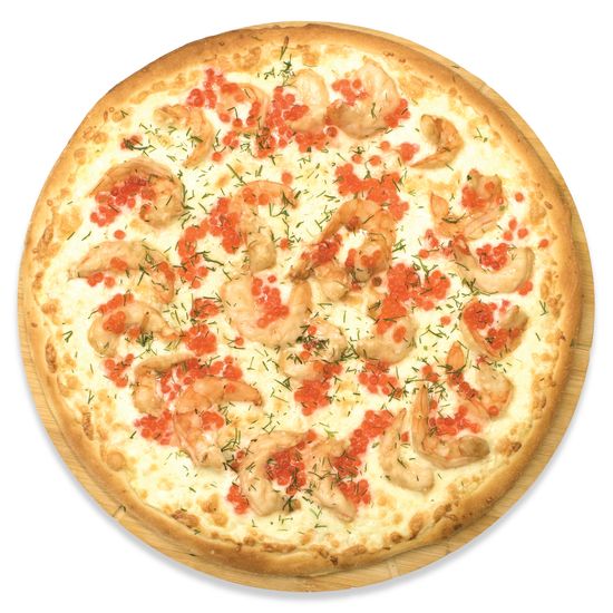Пицца с Креветками