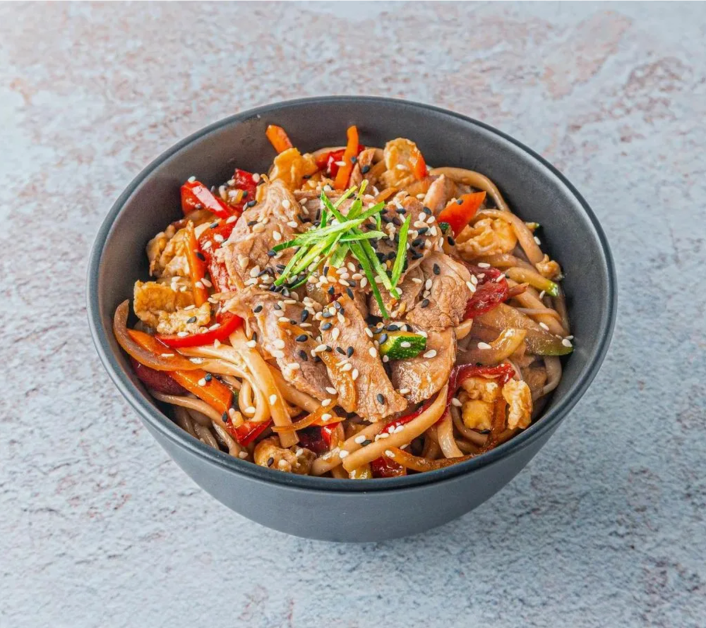 Вок с курицей