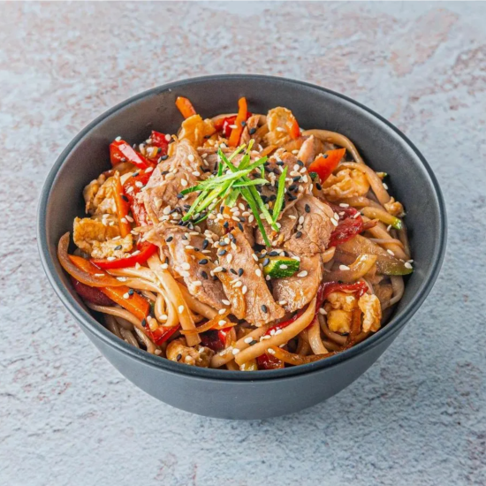 Вок с курицей