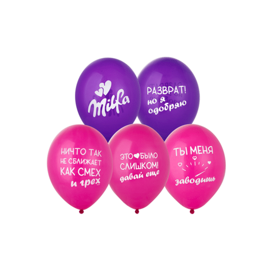 35 см, Милфа, Ассорти, Пастель