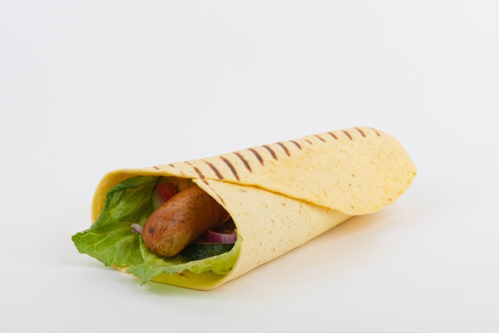 Твистер-ролл с сосиской