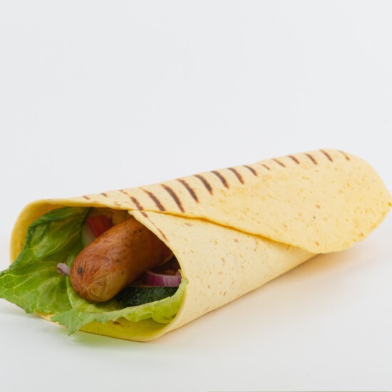 Твистер-ролл с сосиской