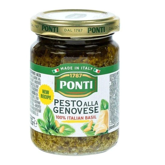Соус песто Ponti "Pesto alla Genovese", Италия, 135 г