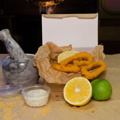 Кальмар в панировке