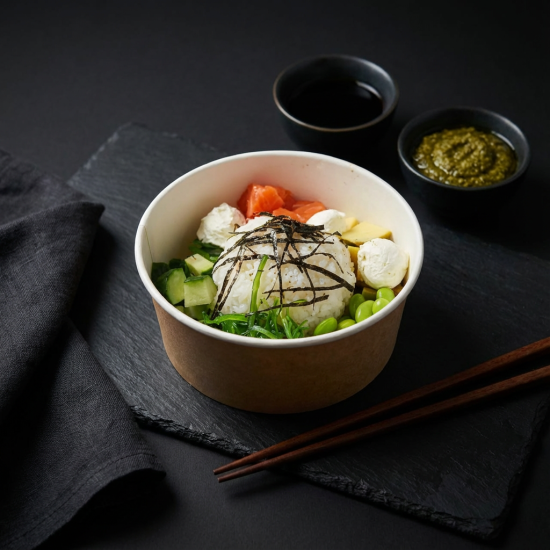 Поке с Лососем