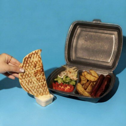 ЛАНЧ-БОКС С КАРТОФЕЛЕМ ПО-ДЕРЕВЕНСКИ