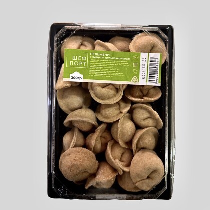 Пельмени с судаком цельнозерновые 1/300 ШефПорт