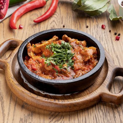 Чашушули с телятиной