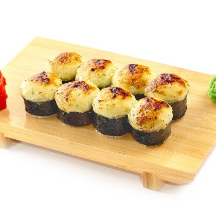 Голден с креветкой ролл