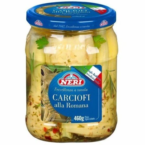 Артишоки в подсолнечном масле по-римски Neri