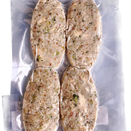 Котлеты из рыбы тресковых пород с брокколи