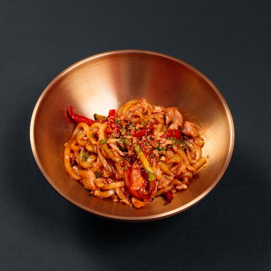 Вок с цыпленком