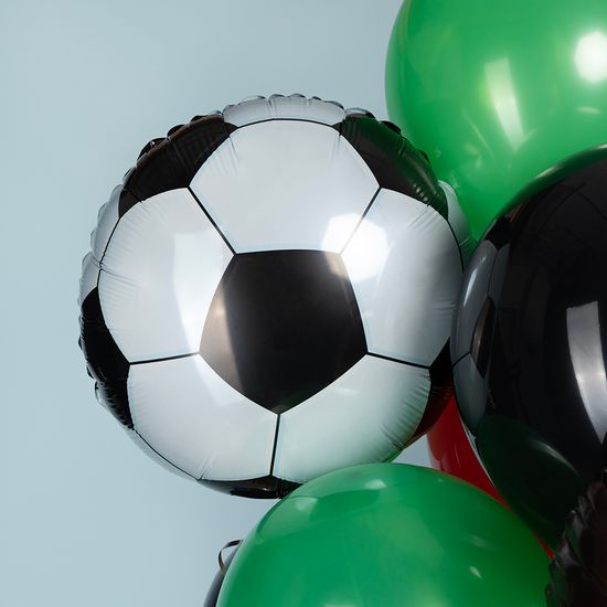 45 см, Круг, Футбольный мяч, Черный