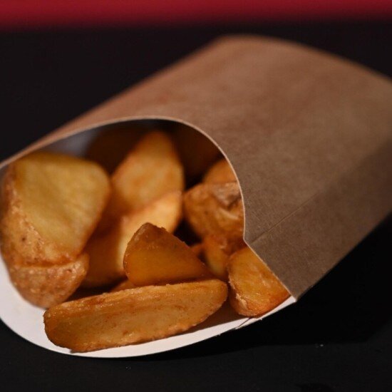 Картошка деревенская ХL + соус подарок