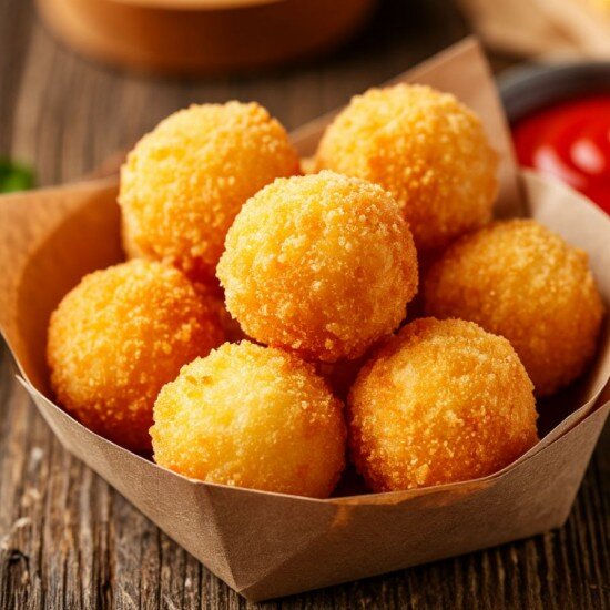 Шарики сырные - 6 шт. + соус в подарок