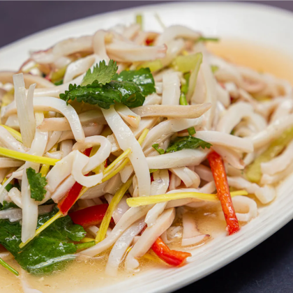 Салат из кальмара