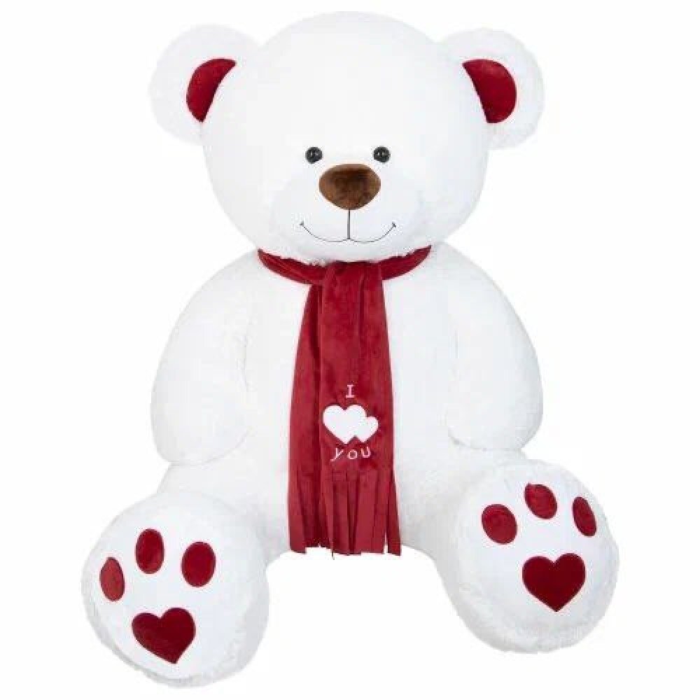 Медведь Кельвин белый  150 см