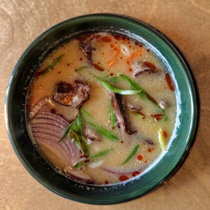 Ореховый суп с говядиной