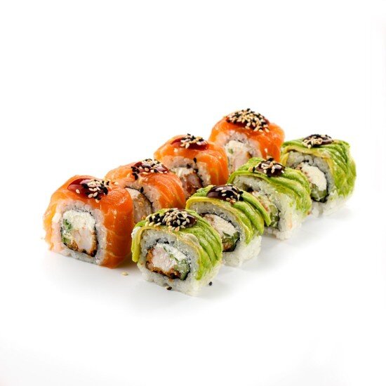 Лосось авокадо