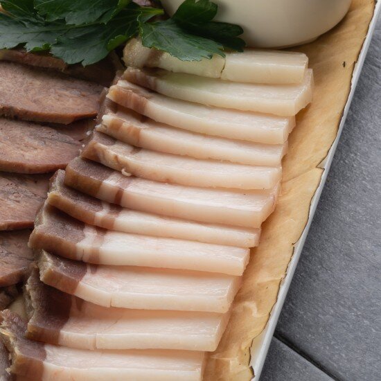 Сало соленое