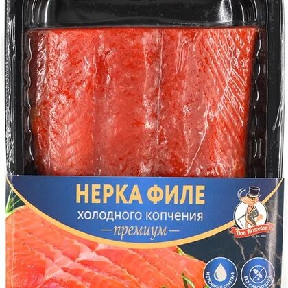 Нерка филе-кусок н/к х/к с/м скин-пэк Премиум, кг