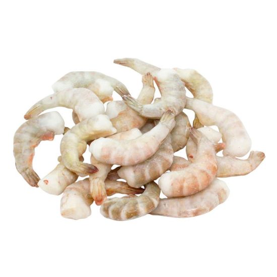 Креветка Королевская Ваннамей очищенная, с хвостом 26/30 с/м упаковка 1кг