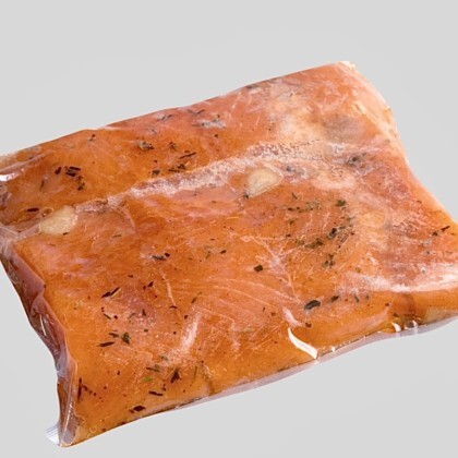 Шашлык из филе Кеты в прованском маринаде, кг