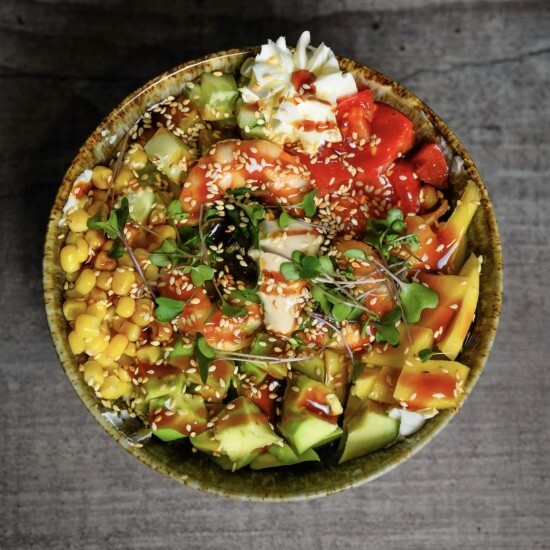 С креветкой