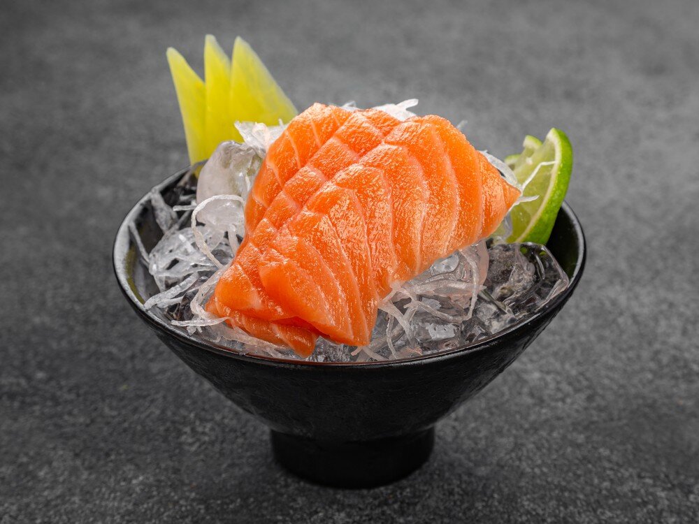 Сашими лосось