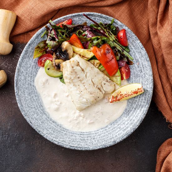 Судак в соусе мореброд