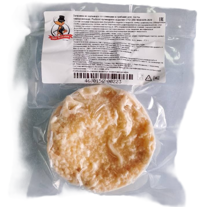 Заправка из кальмара со сливками и грибами