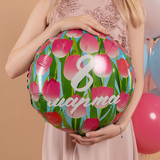 45 см, Круг, 8 Марта