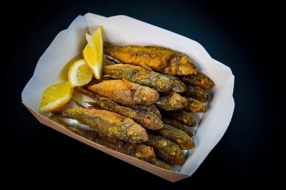 Барабуля жареная порция 250гр