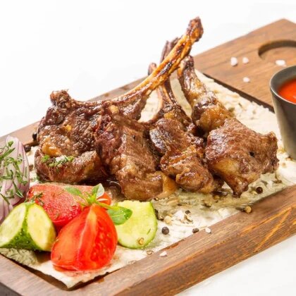 Шашлык из каре барашка