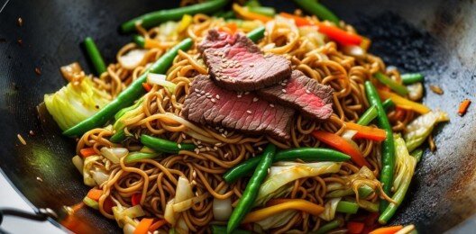 Гречневая лапша с говядиной MAX