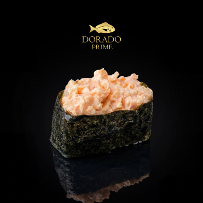 Гункан с гребешком спайси