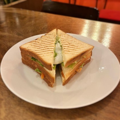 Сандвич с форелью