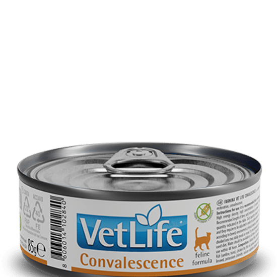 Farmina Vet Life Convalescence консервы для кошек, паштет, 85 г