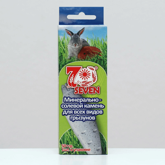 Seven Seeds минерально-солевой камень для грызунов, 50 г