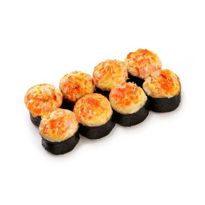 Запеченный ролл с курицей