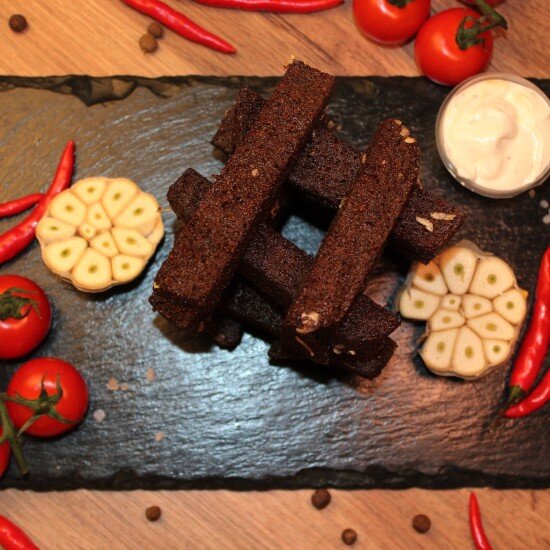 Чесночные гренки