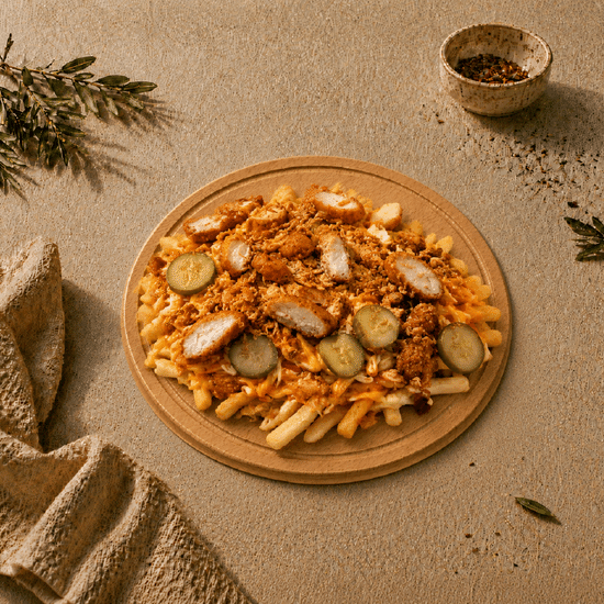 Сальчипапа Картофель Фри со стрипсами