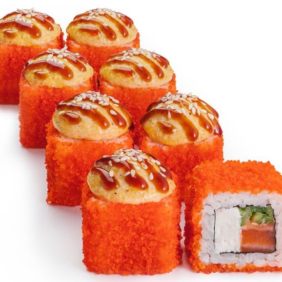 Запеченный лосось