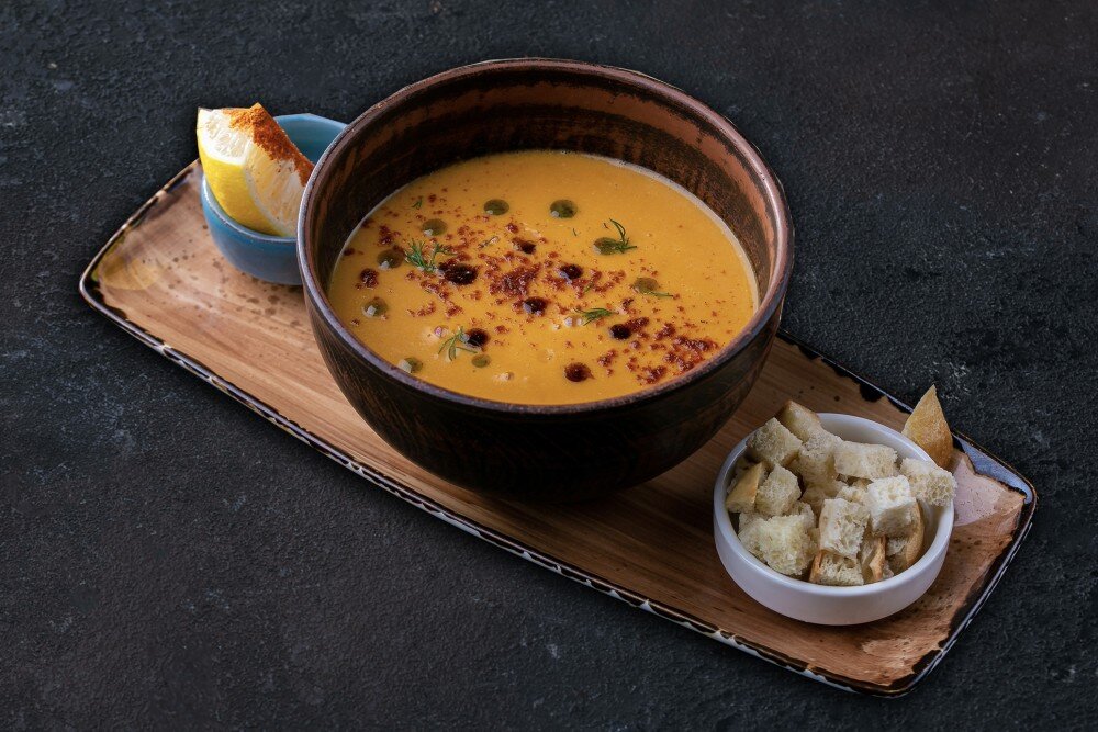 Суп чечевичный