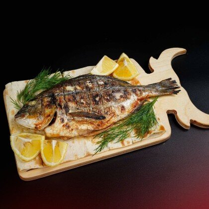 Дорадо на углях