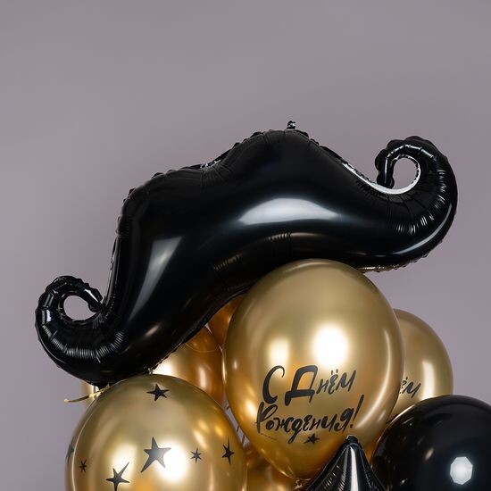 ≈ 88 см, Фигура, Усы, Черный