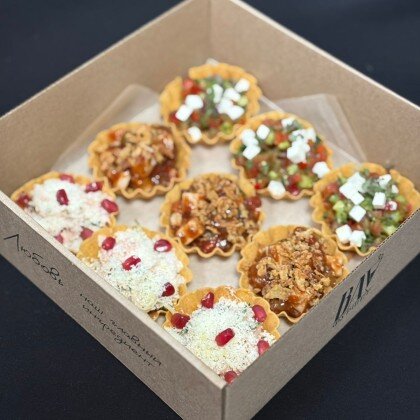 Бокс "Тарталетки с салатами" №1