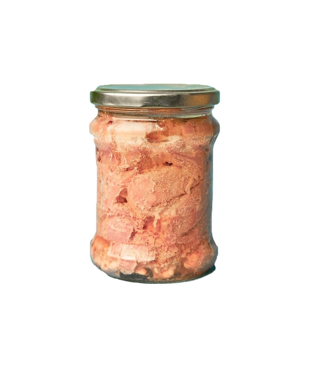 Тунец натуральный кусочками в собственном соку 500гр с/б