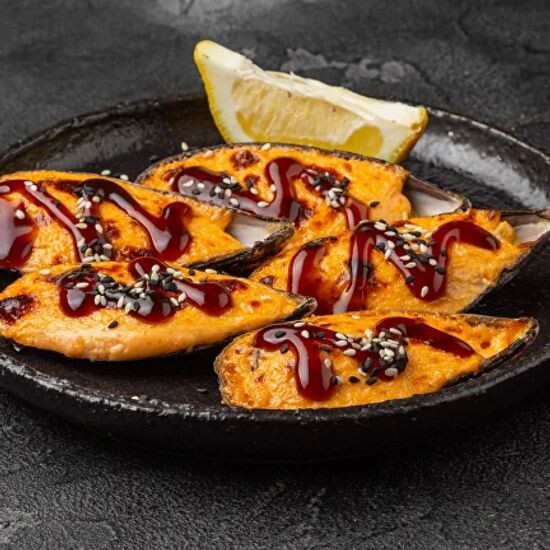 Запеченные Мидии гигант