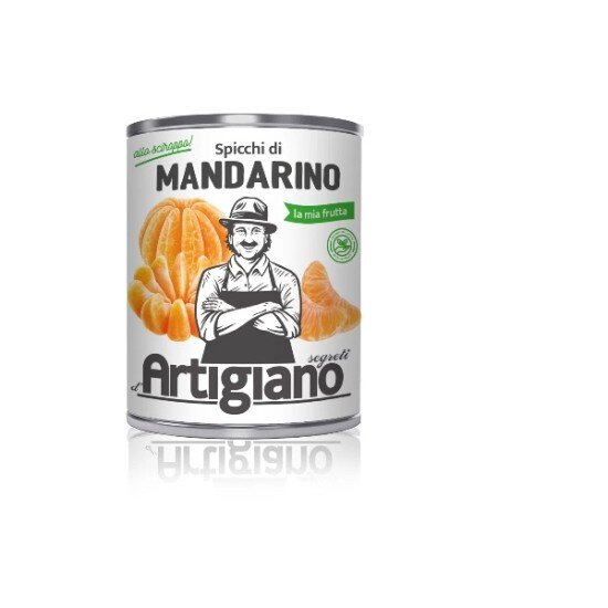 Мандарины Artigiano дольки в сиропе, 312 г